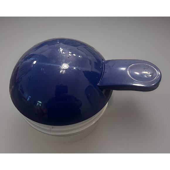 VTG Maxwell House Blue Carafe Thermos Glass Lined Coffee Pot Tea Insulated NICE! - Picture 8 of 10